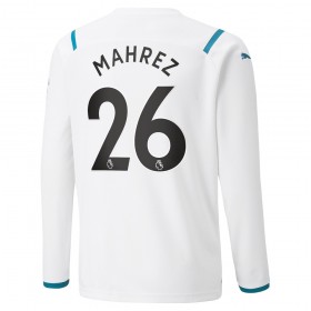 Camisolas de futebol Manchester City Riyad Mahrez 26 Equipamento Alternativa 2021/22 Manga Comprida